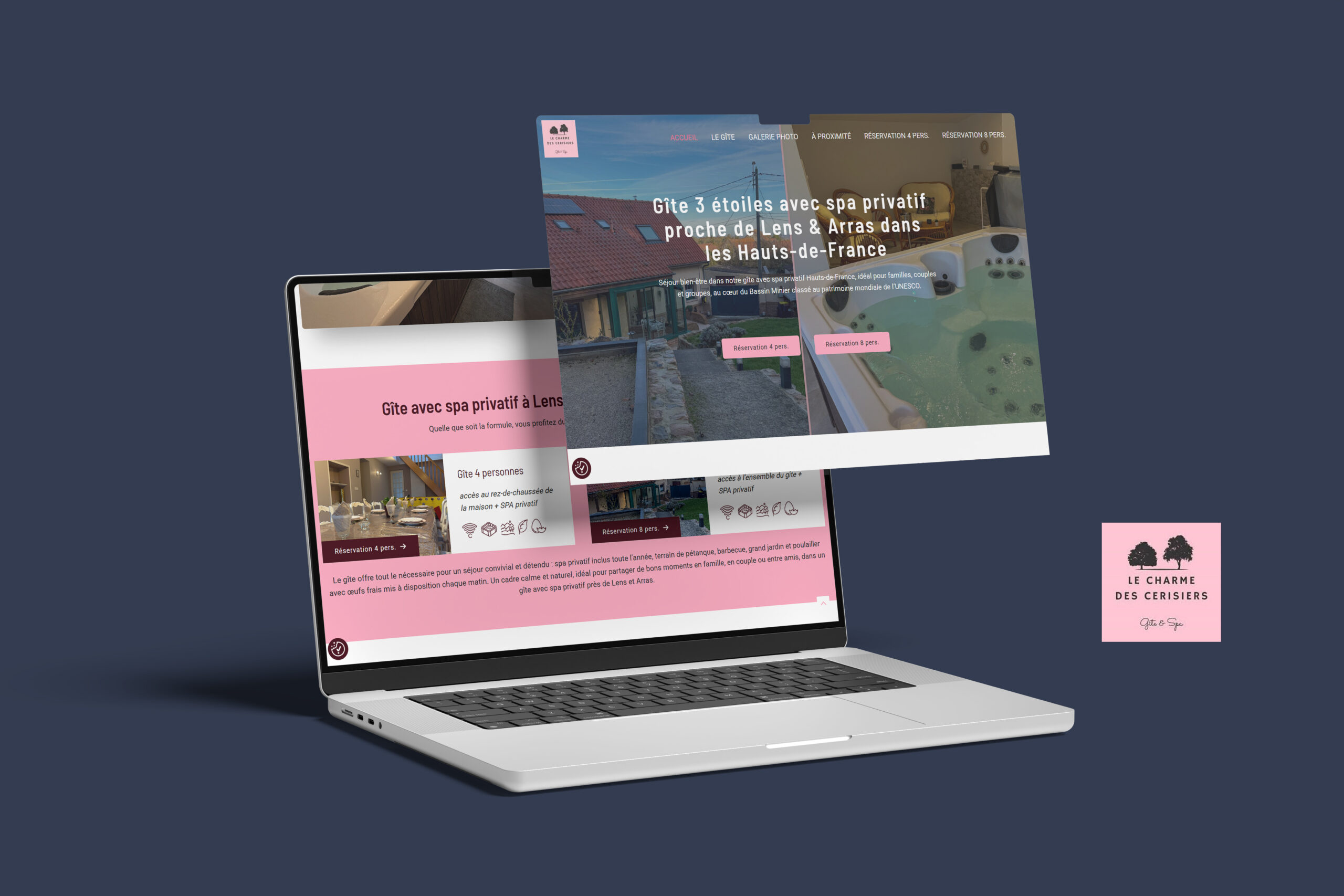 Création de site web pour un Gîte