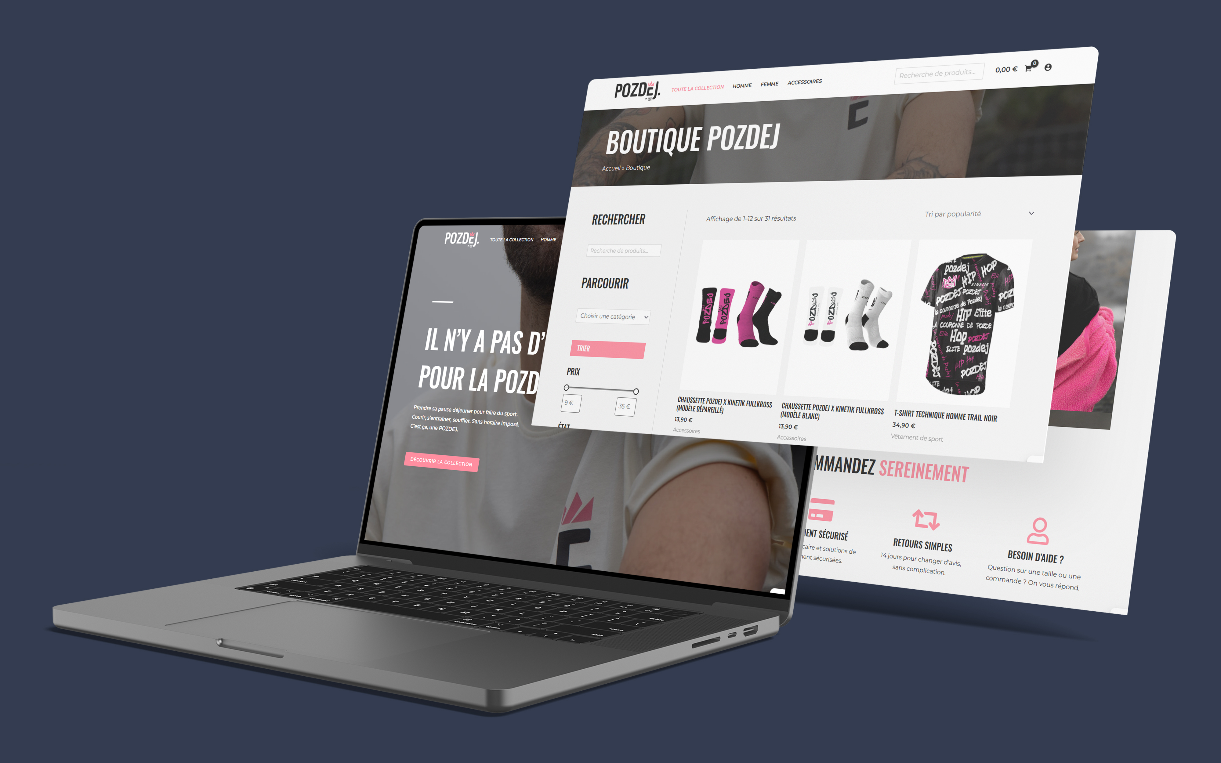 réation site e-commerce pour boutique de vêtements Hauts-de-France – Comberry